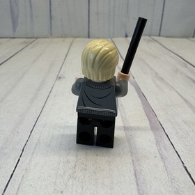 LEGO Harry Potter Minifigure Draco Malfoy #4841 Authentic (hp115) Preowned Wand