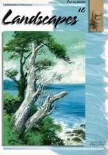 Leonardo Collection Artist Instructional Art Book [Paperback] - 16 Landscape...