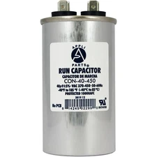 Appli Parts Run Capacitor for ac 40 Mfd uF (microfarads) 370 VAC or 450 VAC CBB6