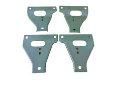 Front Bumper Gusset Set For Willys Mb Ford Gpw Cj2a 1941-1945 4 Pieces