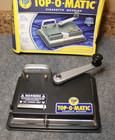 TOP O MATIC CIGARETTE ROLLING MACHINE w/Original Box by TOP WORKS