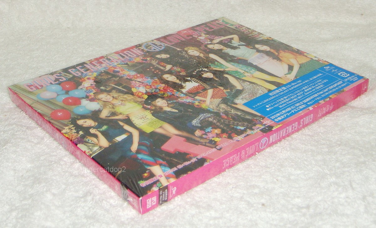 Love & Peace (cd + Blu-ray) by Girls' Generation (CD, 2013) for