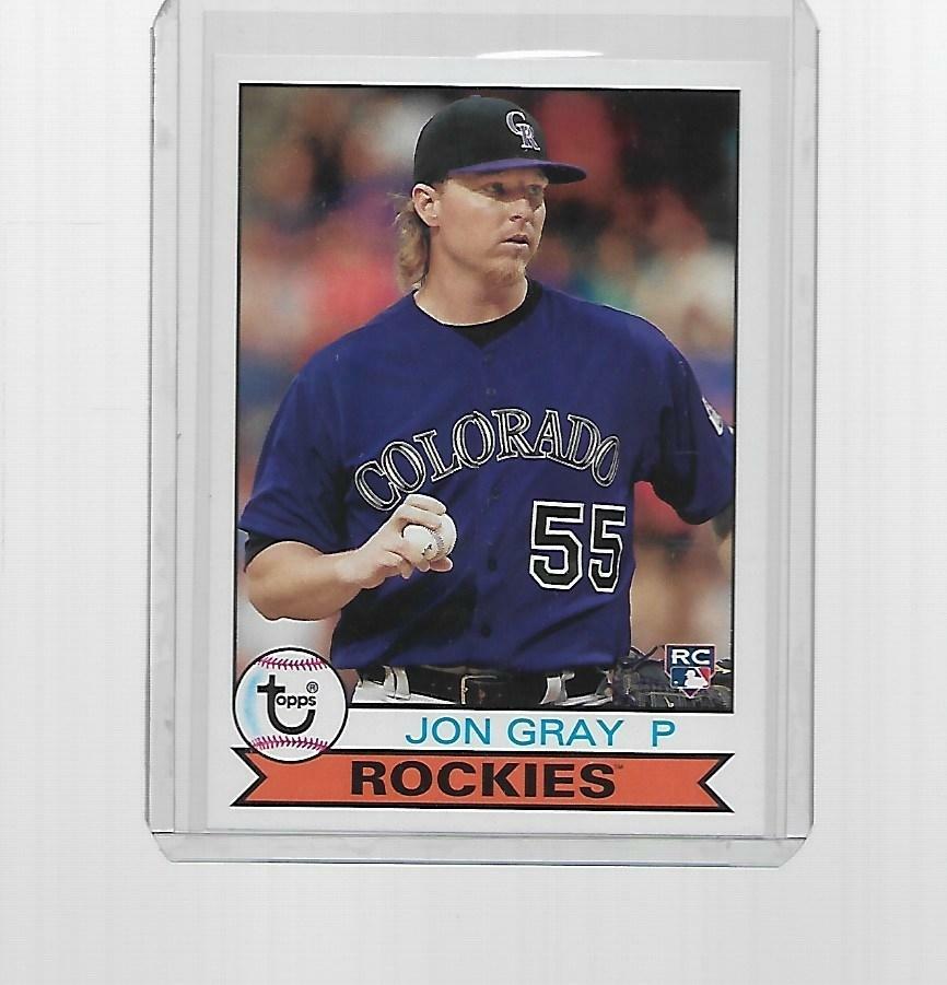 2016 TOPPS ARCHIVES BASEBALL JON GRAY #154