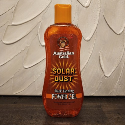 Australian Gold Solar Dust Tanning Gel - 8 oz - Golden Shimmer Bronzer VIRAL