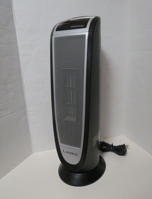 Lasko Ceramic Tower Heater With Remote Control Black Model CT22766  Oscillating | eBay