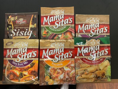 LOT OF 3 MAMA SITA MIX - LUMPIANG SHANHAI FRIED SPRING ROLL SEASONING MIX