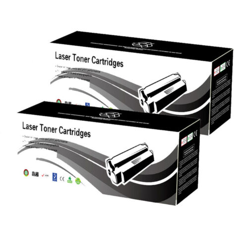 2 x Black Toner Cartridges Non-OEM Alternative For HP Q6470A - 6000 Pages - Picture 1 of 1