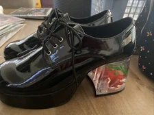 Funtasma Pimp-02 Pleaser Shoes - Black