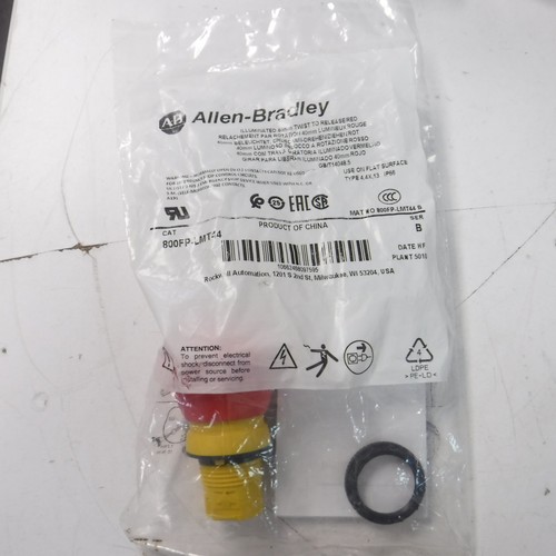 Allen-Bradley 40mm Illuminated Push-Pull Operator Button 800FP-LMT44 | eBay