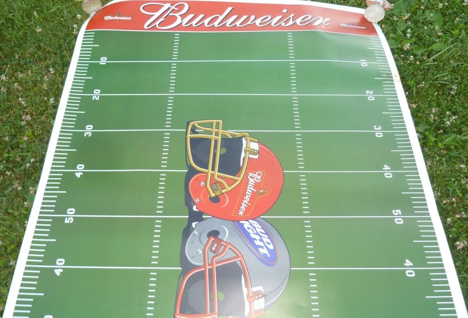 2000 Budweiser & Bud Light Bowl Football Field Poster 6'x4' - Image 3 of 4