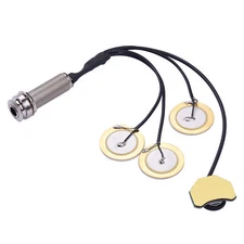 Thumb Piano Pickup Pick Up Transducer 6.35mm Output Jack with V0P4