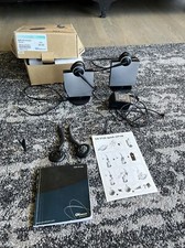 GN Netcom GN9120 Wireless Microphone Headset Lot Of Two Plus Box And Instruction