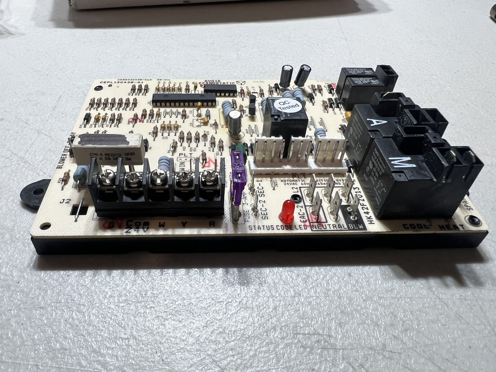 HK42FZ013 Carrier Bryant Cepl130438 Furnace Control Board 662442554772 eBay