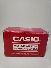 Casio AD-K64 AC Adaptor Power Supply Output 6VDC NIB
