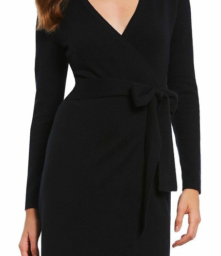 ANTONIO MELANI SADINE FAUX WRAP DRESS 