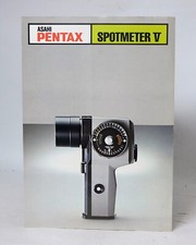 Asahi Pentax Spotmeter V Brochure Pamphlet