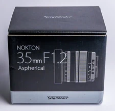 Voigtlander 35mm F/1.2 Nokton Aspherical 'SE' - For Sony E Mount - Brand New