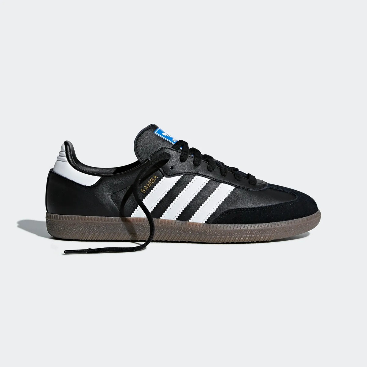 Adidas Samba OG Black White Gum Shoes B75807 # US 6 | eBay