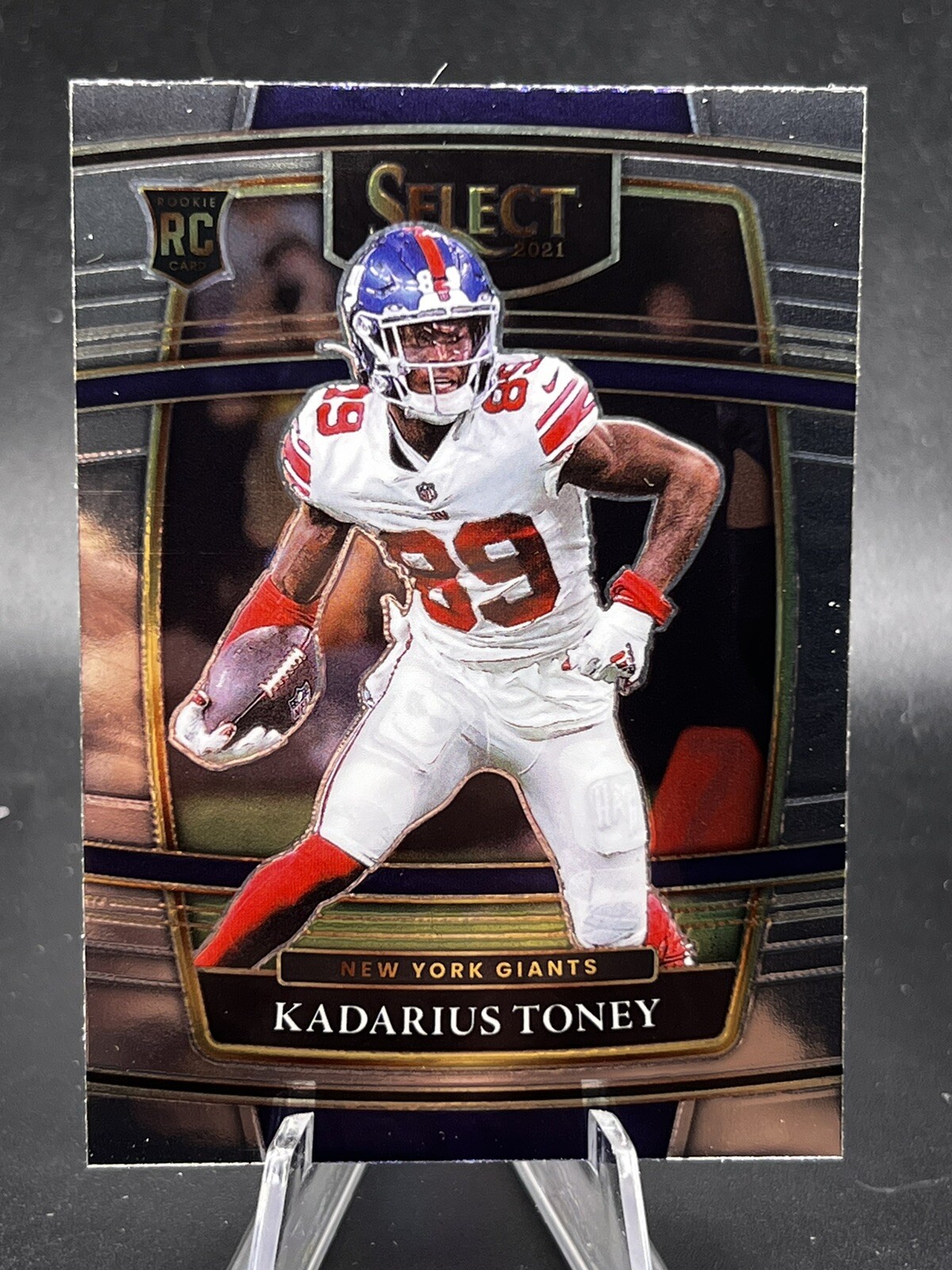 2021 Panini Select Kadarius Toney RC #52 Concourse Level New York Giants