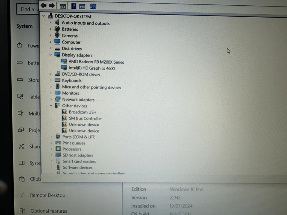 Dell Laptop Precision M4800 15.6" Radeon R9 M200X i7-4610M 16GB RAM 240GB READ - Image 4 of 4