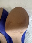 Jessica Simpson Faux Suede Cobalt Blue Stiletto Heels/shoes Size 8.5 38.5 — photo 8