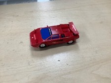 Slot car red countach 5000