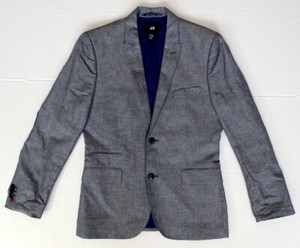 elbow patch blazer h&m