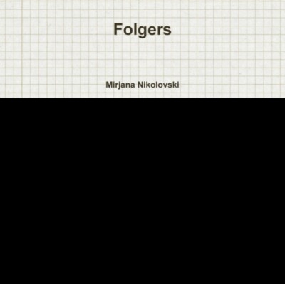 Nikolovski - Folgers - New paperback or softback - X555z
