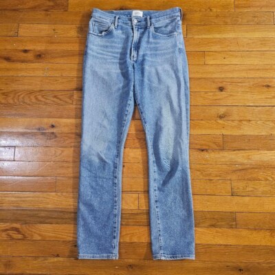 Citizens of Humanity Women's Blue Stretch Mid Rise Skyla Straight Jeans Size 27