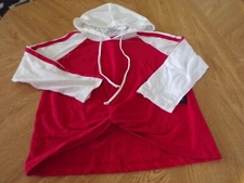 Lot of 2 Juniors, Teens Sz Sm, Med LS Tops Almost Famous, 24/7    NWT