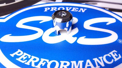S&S Cycle 106-2022 Breather Screw Cover Chrome Finish Harley
