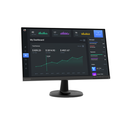 Lenovo D24-40 Office Monitor - FHD , 75 Hz, HDMI 196802375344 | eBay 