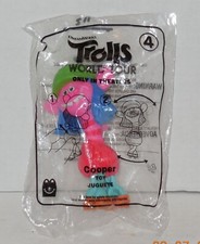 2020 Mcdonalds Happy Meal Toy Dreamworks Trolls World Tour 4 Cooper MIP