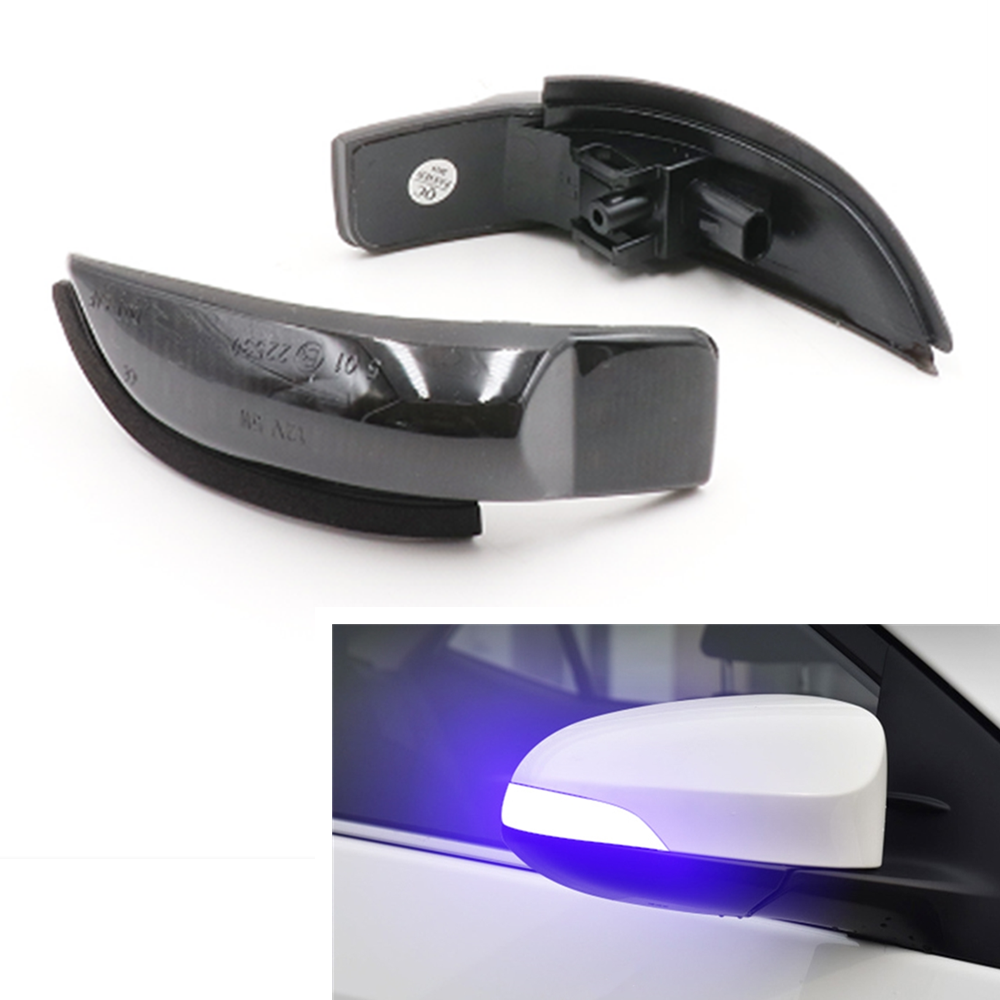 LED Side Mirror Indicator Light For Toyota Aqua, Corolla, Axio, Fielder, Auris, Premio, Venza – Blue-Yellow