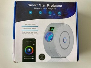 Sternenprojektor, Smart WiFi App/Sprachsteuerung, 3D LED Galaxy Projektor Nig