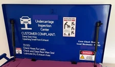 CRAP ON Tool Box Changing Table COMPLETE Decal Sticker Set Newborn Orange Gold