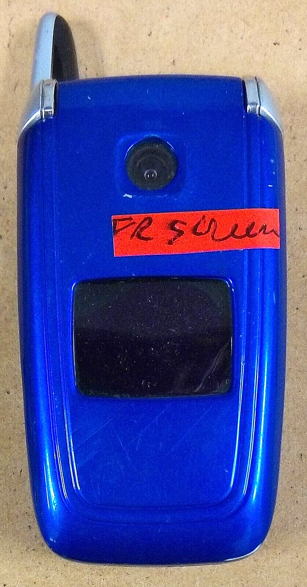 Nokia 6101b - Blue Faceplate ( T-Mobile ) Rare Cellular Flip Phone
