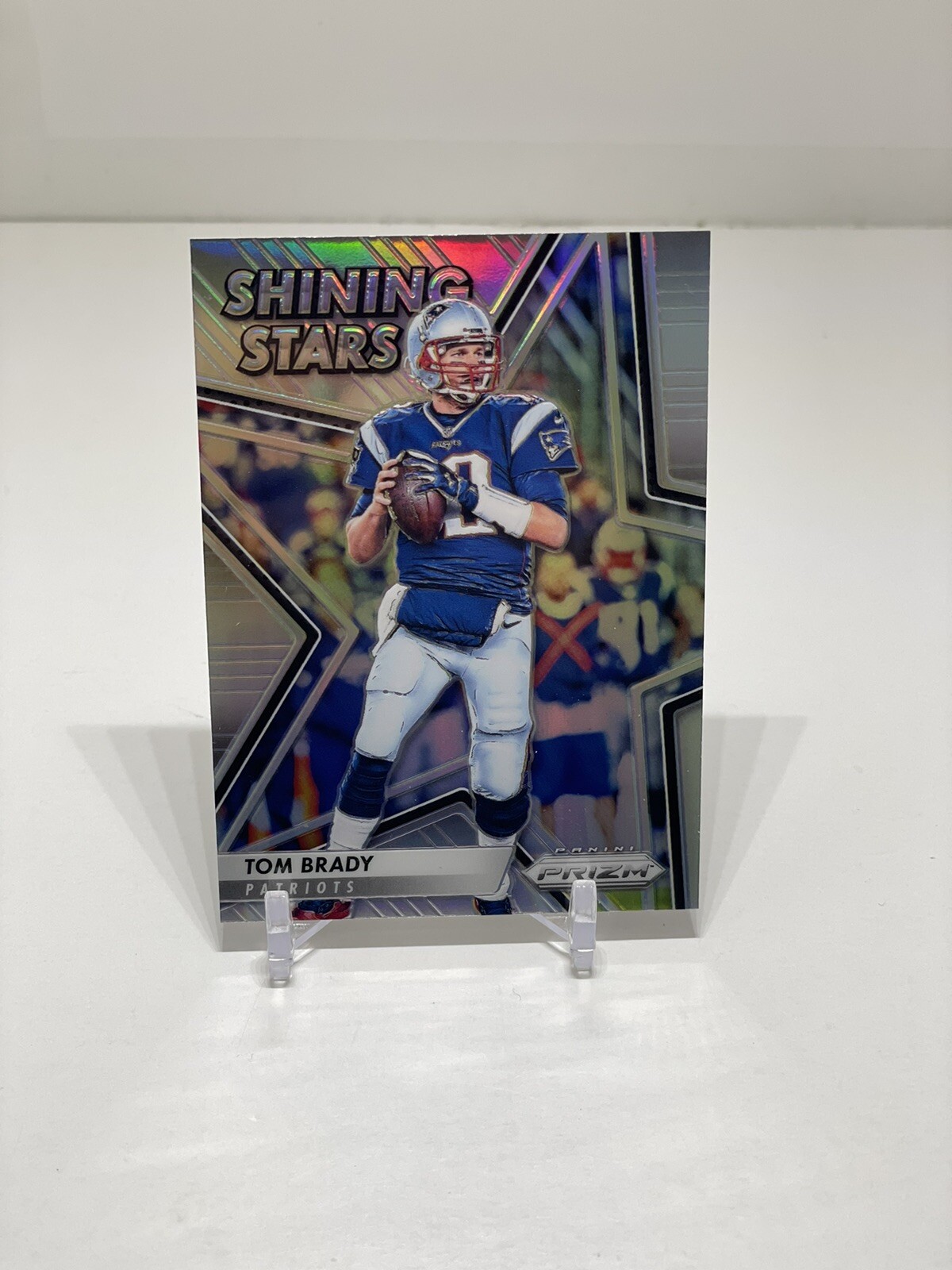 Tom Brady 2016 Panini Shining Stars Prizm #8  New England Patriots. A166