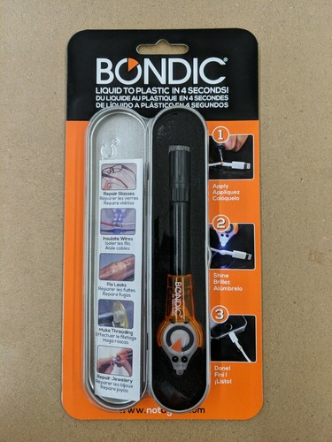 Bondic Repair Anything 100% Non Toxic Liquid Plastic Welder - SK001 613161283726 | eBay