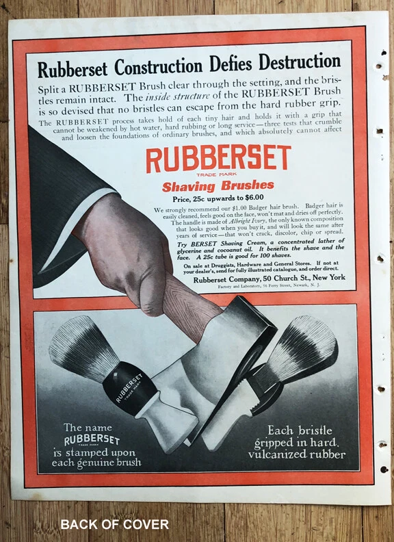 1909 Original SATURDAY EVENING POST COVER North Pole American Flag ILLUSTRATION - Image 3 of 3