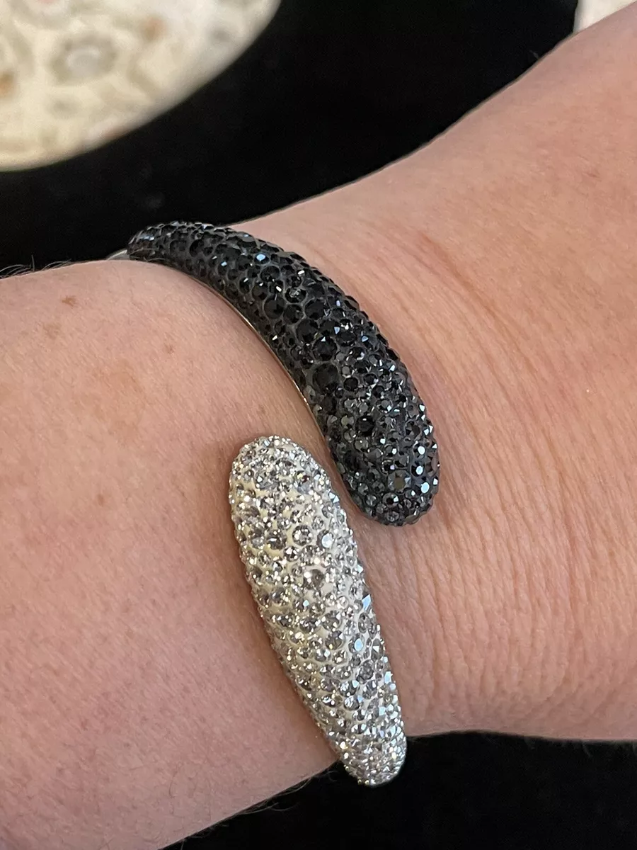 Swarovski black and white deals bracelet