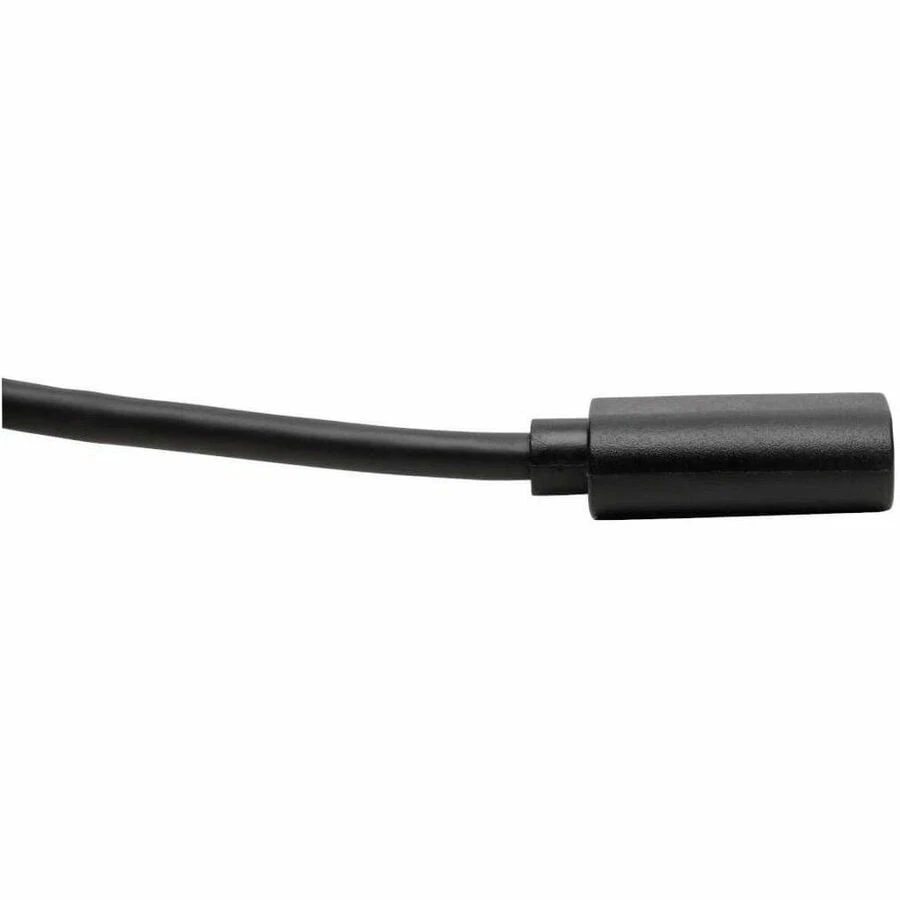Tripp Lite USB C to USB-A Cable Right Angle 3.1 5 Gbps USB Type C M/F 6in - Image 3 of 4