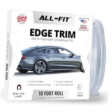Car Door Edge Protector Universal DIY Edge Trim to Prevent Scratches Clear