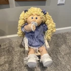 Vintage Cabbage Patch Kid Reroot Hm4 Paci Face 1984 Popcorn Ponies Pmi Factory