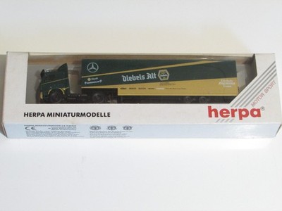 Herpa MB SK Renntransporter Diebels ZAKSPEED DTM 1992  OVP