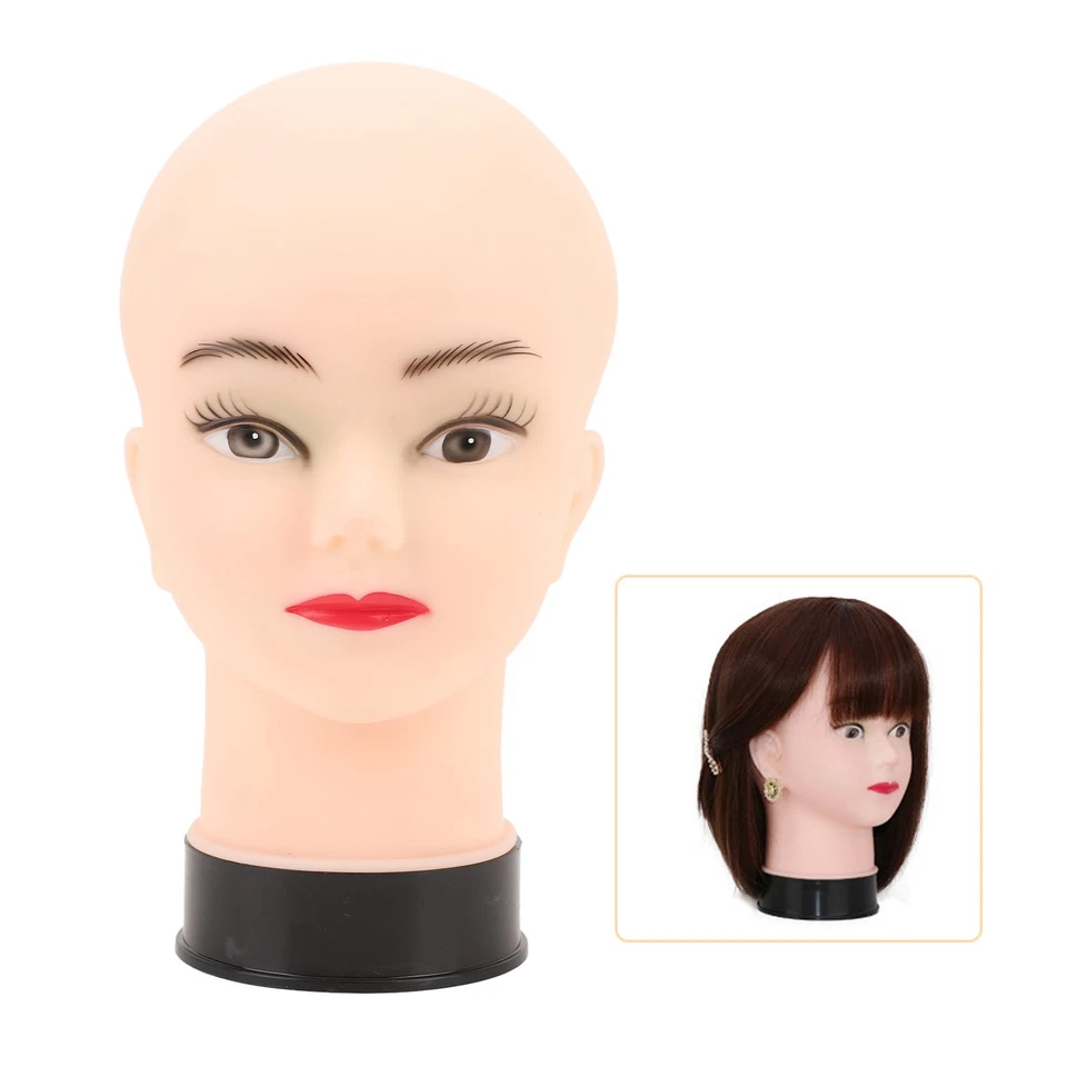 Schaufensterpuppenkopf Kahlköpfiges Kopfmodell PVC -Kunststoff Für Massage- Und - Bild 2 von 4