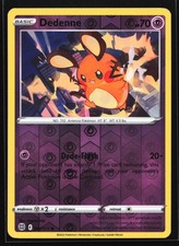 Dedenne 067/172 SWSH09: Brilliant Stars Reverse Holo Pokemon Card