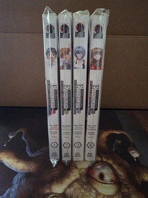 Neon Genesis Evangelion The Shinji Ikari Raising Project English Manga 1-4