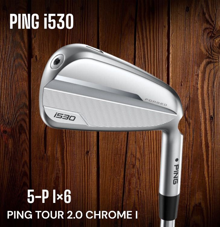 期間限定キャンペーン TOUR 6 of Set P 5 Iron i530 PING 2.0 eBay | I CHROME その他