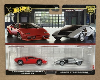 #ad 2025 Hot Wheels Car Culture 2 pack Lamborghini Countach amp; Lancia Stratos $14.99